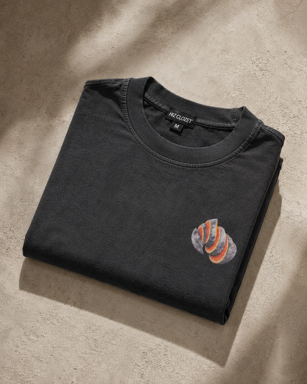 Acid Threadz Lunar Oversized Tee – Black
