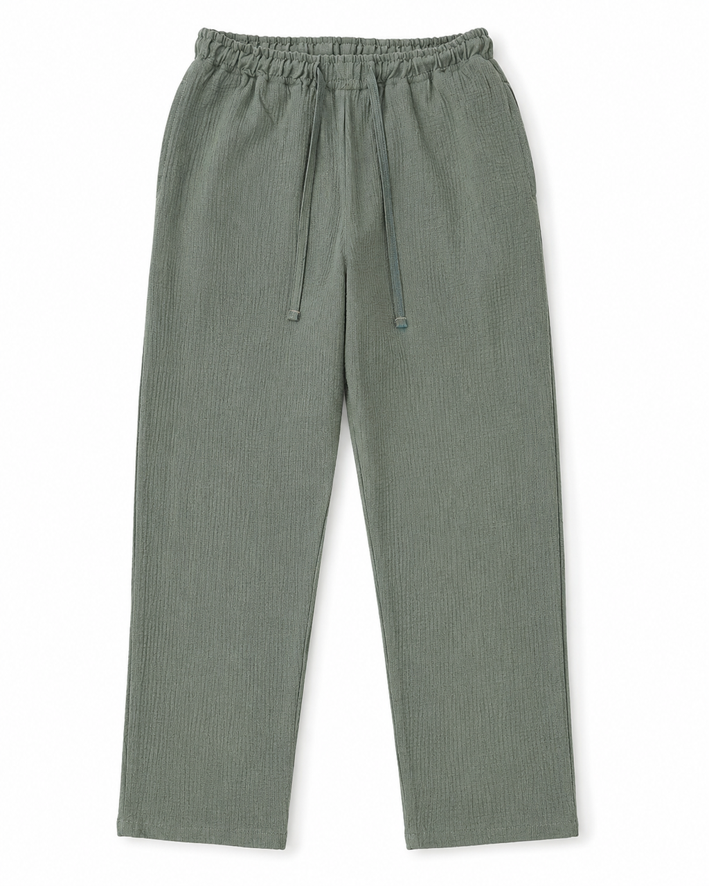 Textured Resort Co-Ord Set - Sage Green