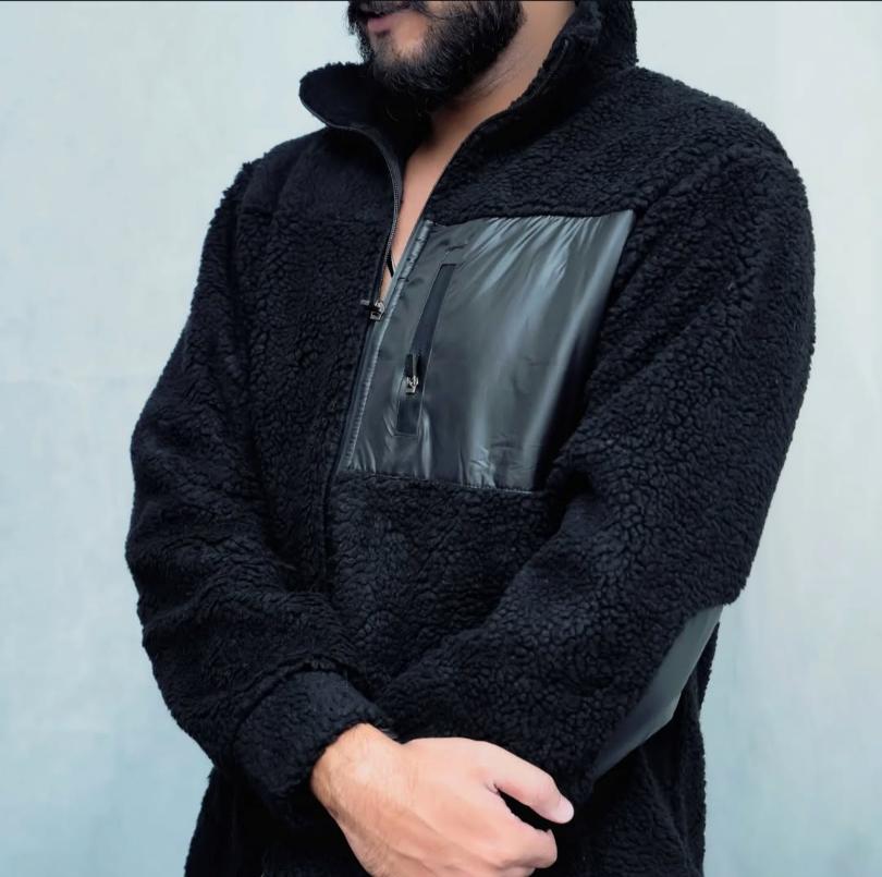 The Shadow Sherpa Jacket – HIZ Clozet Pakistan