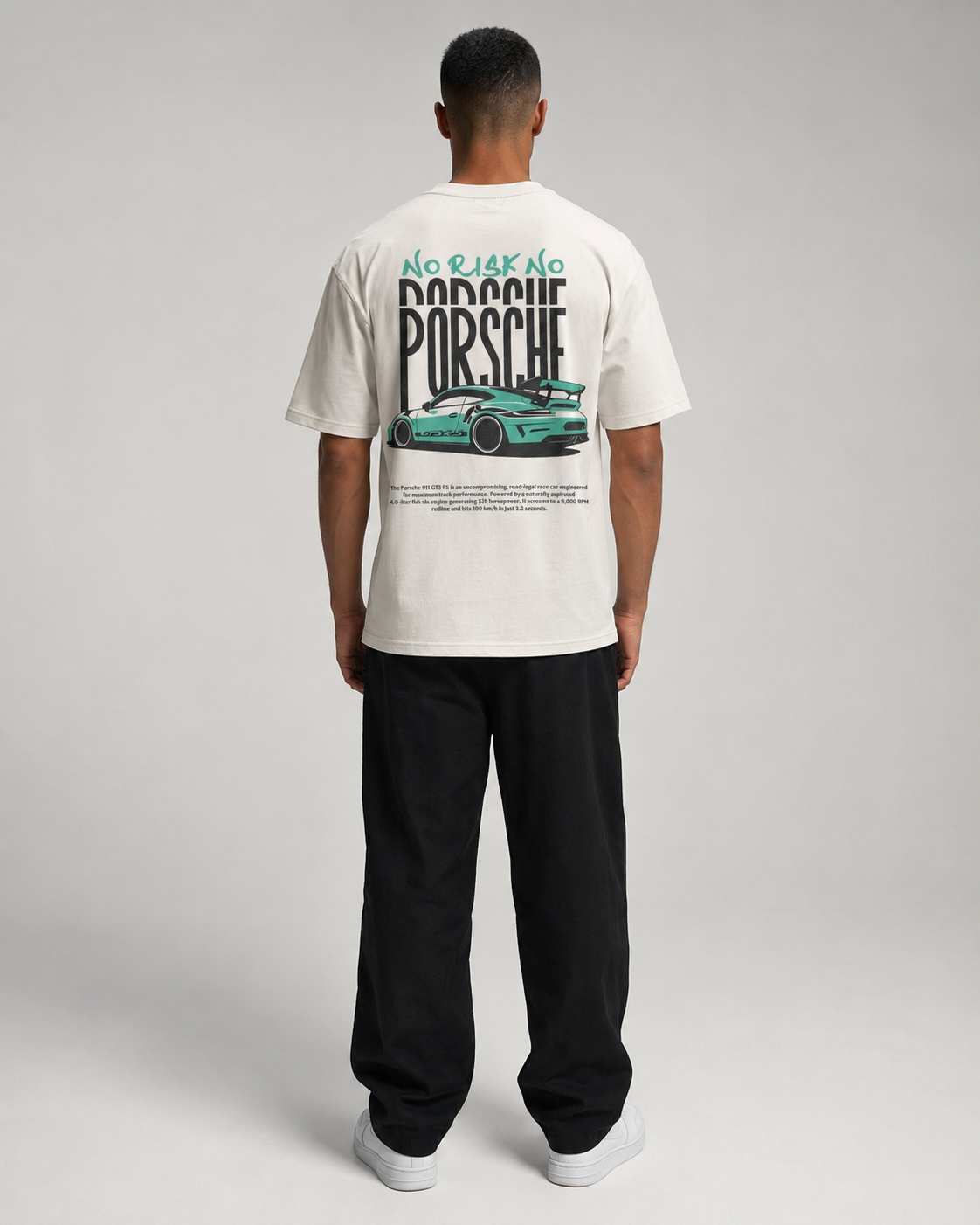 No Risk No Porsche Graphic Tee