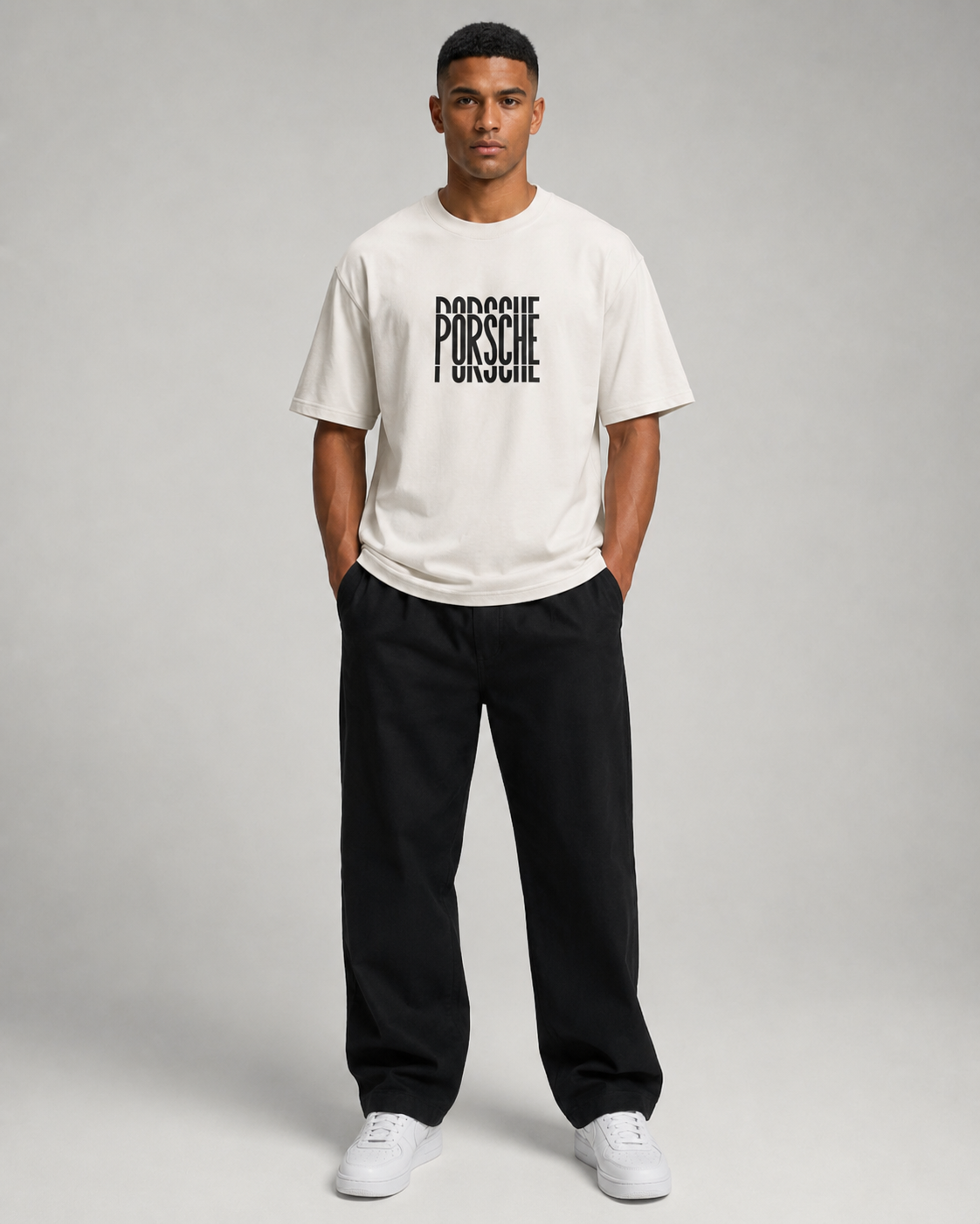 No Risk No Porsche Graphic Tee