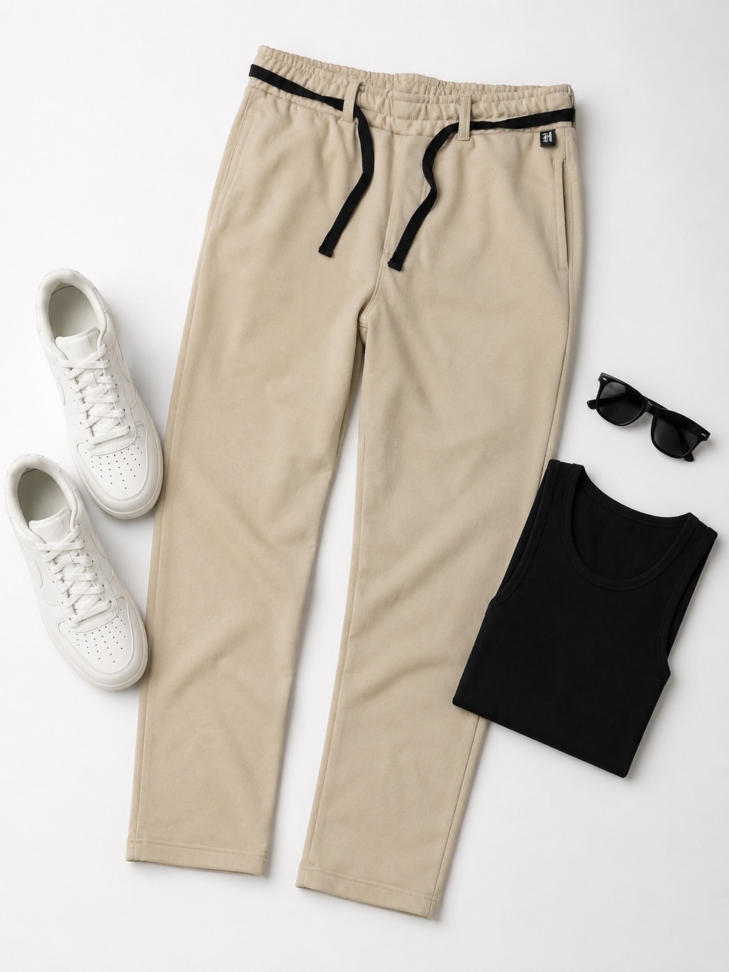 Everyday Comfort Trousers - Beige