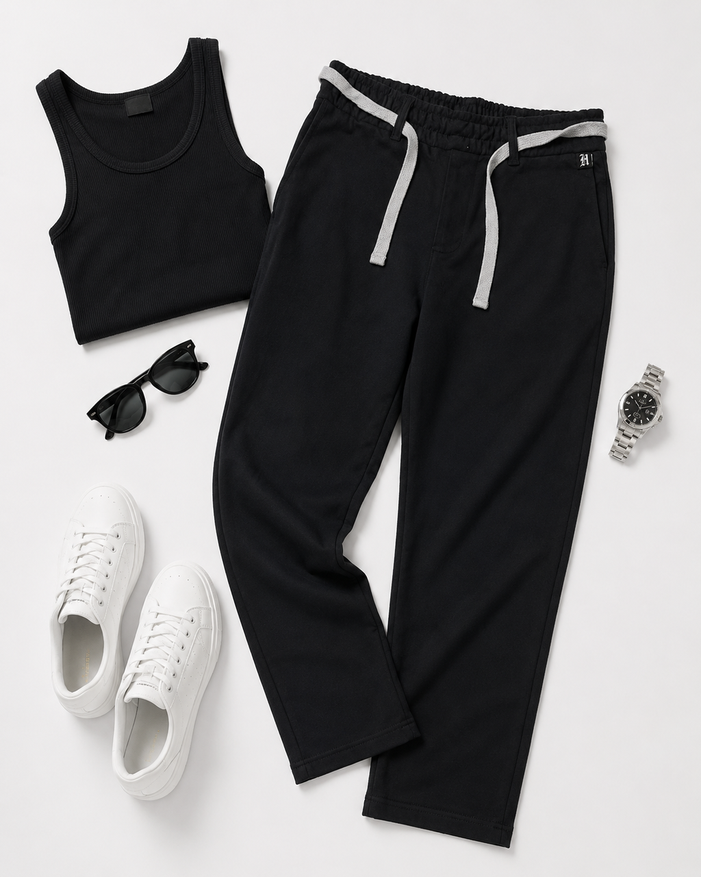 Everyday Comfort Trousers - Black